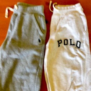 Boys polo sweatpants size Med. no stains